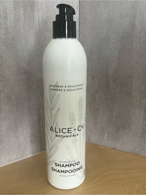 Alice + Co Botanicals Lavender and Eucalyptus Hydrating Shampoo 12 oz